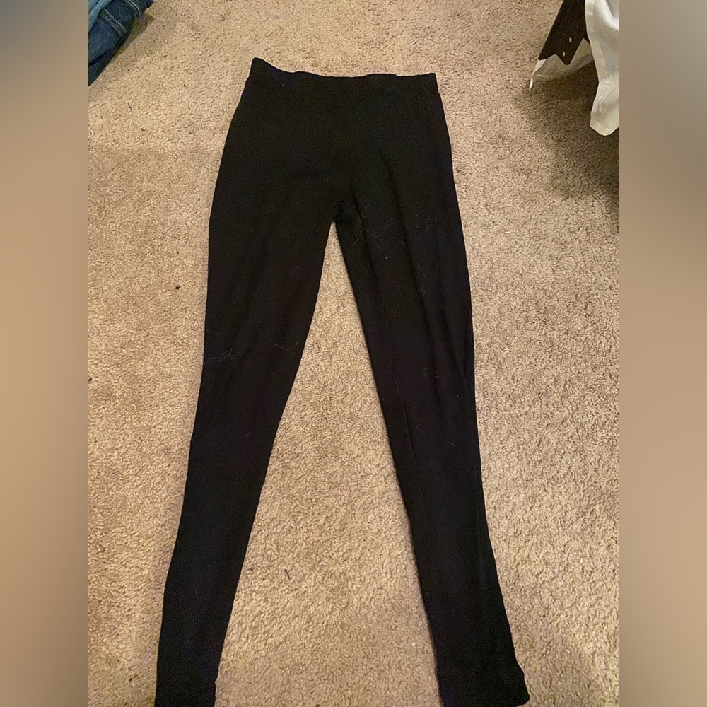 medium black leggings